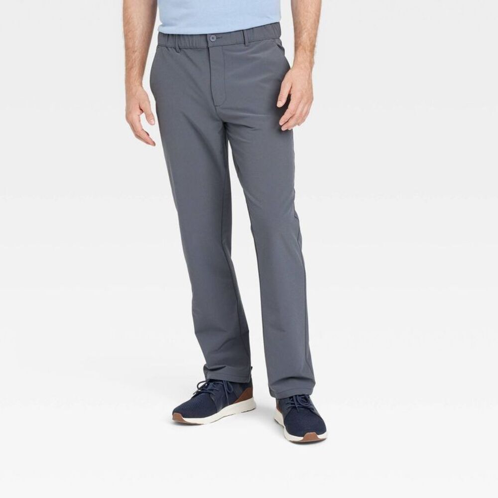 Goodfellow & Co - Men's Relaxed Travel Trousers - Goodfellow & Co Gr Gray